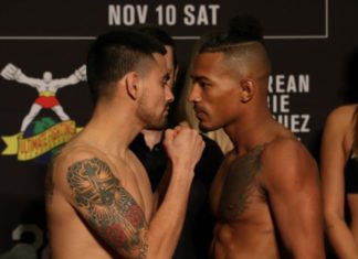 Joseph Morales and Eric Shelton face off ahead of UFC Denver