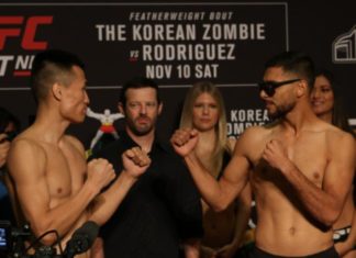 Korean Zombie and Yair Rodriguez, UFC Denver