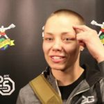 Rose Namajunas UFC Denver backstage