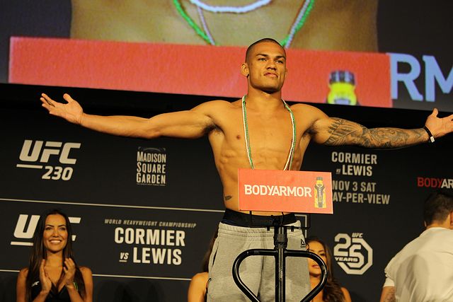 UFC 230 Sheymon Moraes