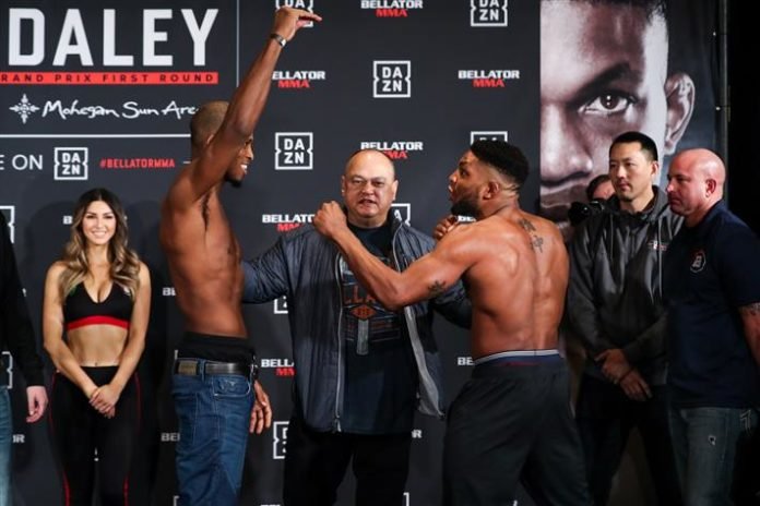 Michael Page and Paul Daley ahead of Bellator 216