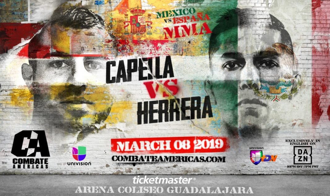 Combate Americas Announces TwoPart "Mexico vs. Spain" Event