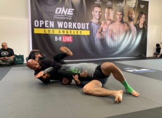 Demetrious Johnson (Mighty Mouse), ONE Championship Open Workout in L.A.