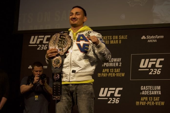 Max Holloway, UFC 236 press conference