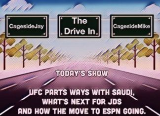 Drive In Episode 7 - UFC, Saudi Deal, ESPN and JDS