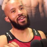 Demetrious Johnson, a.k.a. Mighty Mouse, at a ONE Championship media event in Las Vegas