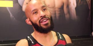 Demetrious Johnson, a.k.a. Mighty Mouse, at a ONE Championship media event in Las Vegas