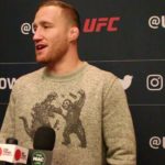 Justin Gaethje, UFC Philadelphia media day