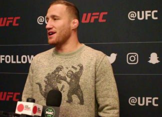 Justin Gaethje, UFC Philadelphia media day