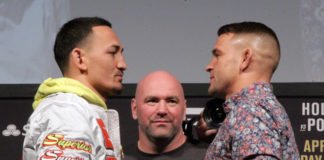 Max Holloway and Dustin Porier, UFC