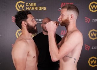 Cage Warriors 105 Results