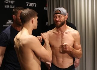 Al Iaquinta & Donald Cerrone, UFC Ottawa face off