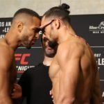 Danny Roberts and Michel Pereira, UFC Rochester weigh-in
