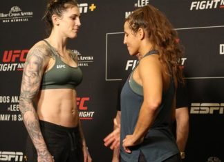 Megan Anderson and Felicia Spencer, UFC Rochester