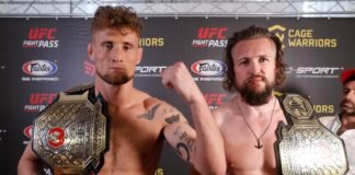 Cage Warriors 106 Results