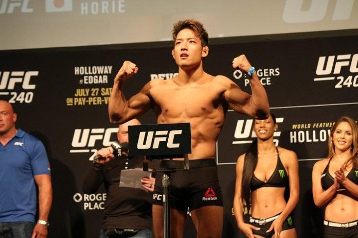 Former UFC fighter Yoshinori Horie, now fighting for RIZIN