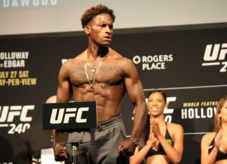 Hakeem Dawodu, UFC