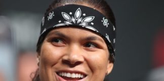 Amanda Nunes UFC 239 post-fight press conference image