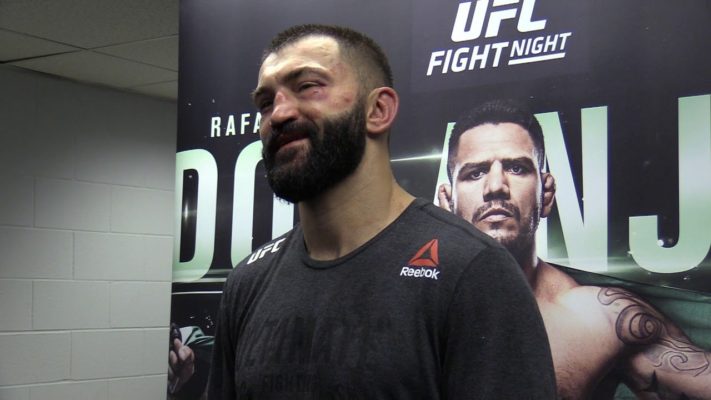 UFC San Antonio: Andrei Arlovski Emotional Following Rothwell Win ...