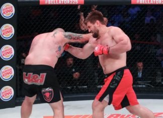 Bellator 269: Vitaly Minakov Intends to Continue Career with Bellator, But Won’t Sit Around Waiting Vitaly Minakov hits Tim Johnson, Bellator MMA