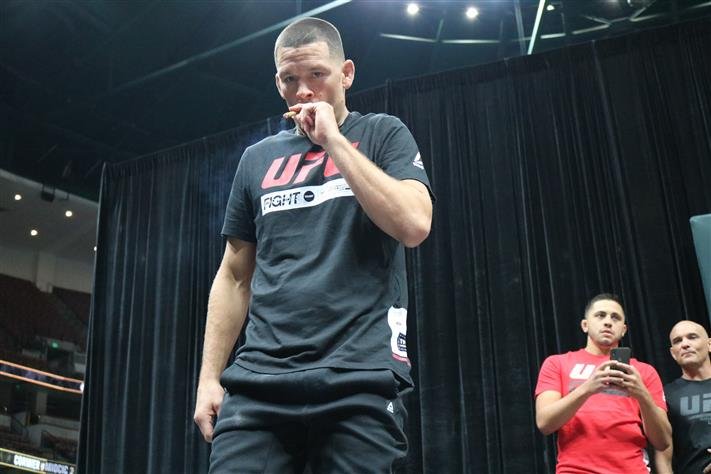 Diaz Smokes in Front of USADA Official, Strickland Roasts Rockhold
