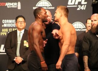 Derek Brunson and Ian Heinisch UFC 241
