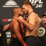Daniel Cormier and Stipe Miocic UFC 241 weigh-in