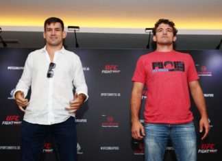 UFC Singapore's Demian Maia and Ben Askren