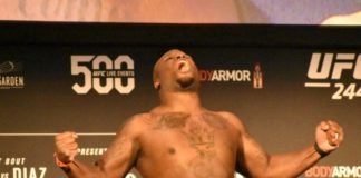 UFC 244 Derrick Lewis Ceremonial Weigh-In 15