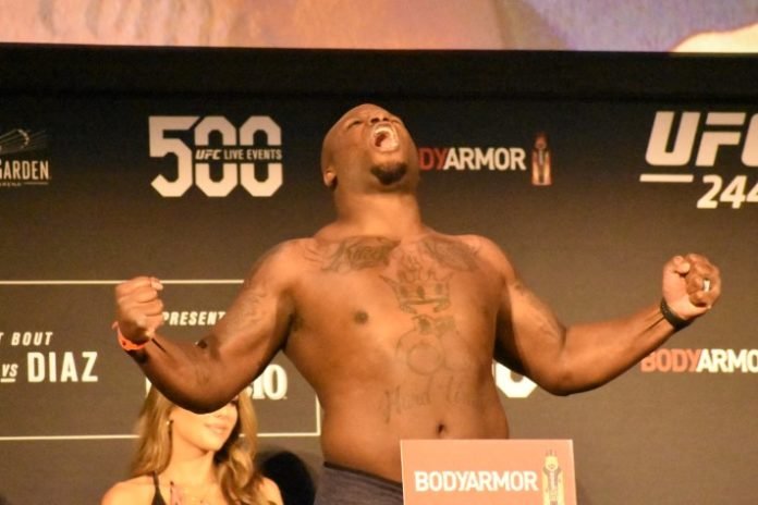 UFC 244 Derrick Lewis Ceremonial Weigh-In 15