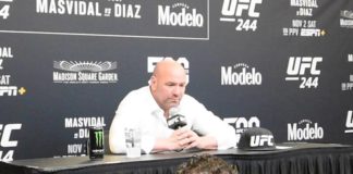Dana White, UFC 244