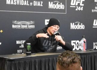 Nate Diaz UFC 244