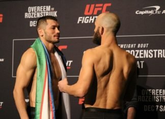 Makhmud Muradov and Trevor Smith ahead of UFC DC