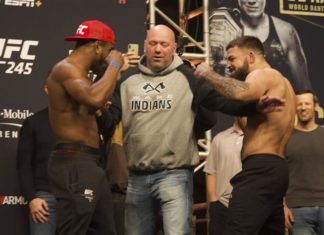 Geoff Neal and Mike Perry UFC 245