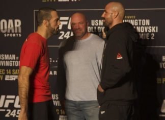 Matt Brown and Ben Saunders, UFC