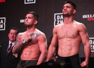 Sergio Pettis and Alfred Khashakyan