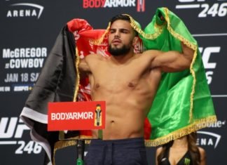 Nasrat Haqparast UFC