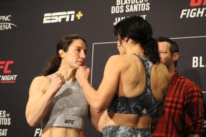 Sara McMann vs. Lina Lansberg, UFC Raleigh