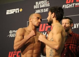 Jordan Espinosa and Alex Perez, UFC Raleigh