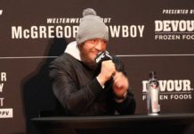 Conor McGregor ahead of UFC 246