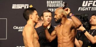 Joseph Benavidez and Deiveson Figueiredo, UFC Norfolk