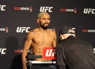 Deiveson Figueiredo, UFC Norfolk official weigh-in