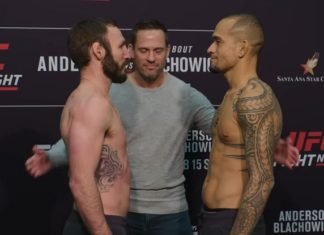 Lando Vannata and Yancy Medeiros, UFC Rio Rancho