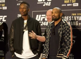 Israel Adesanya and Yoel Romero