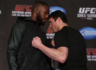 Jon Jones and Chael Sonnen, UFC