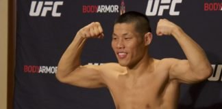 Li Jingliang UFC