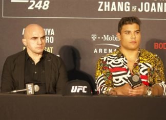 Walid Ismail and Paulo Costa, UFC 248 post-fight