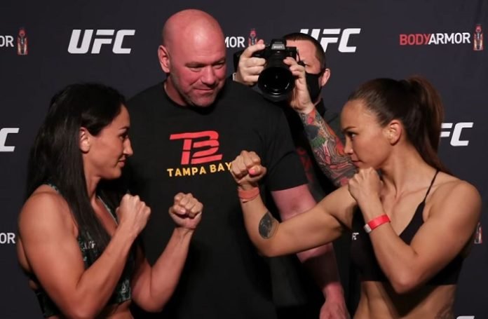Carla Esparza and Michelle Waterson, UFC 249 Face-Offs