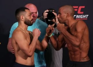 UFC on ESPN 8 Results: Dan Ige Takes Questionable Decision Against Edson Barboza Dan Ige and Edson Barboza, UFC