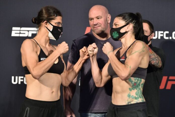 Roxanne Modafferi and Lauren Murphy, UFC on ESPN 10